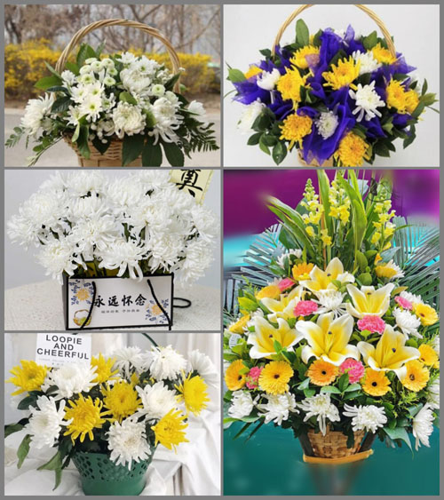 贵州毕节市威宁县新发乡红旗村白事提篮配送